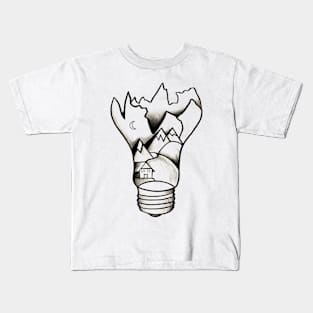 Bulb tattoo Kids T-Shirt